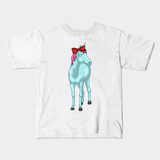 Unicorn Ribbon Kids T-Shirt